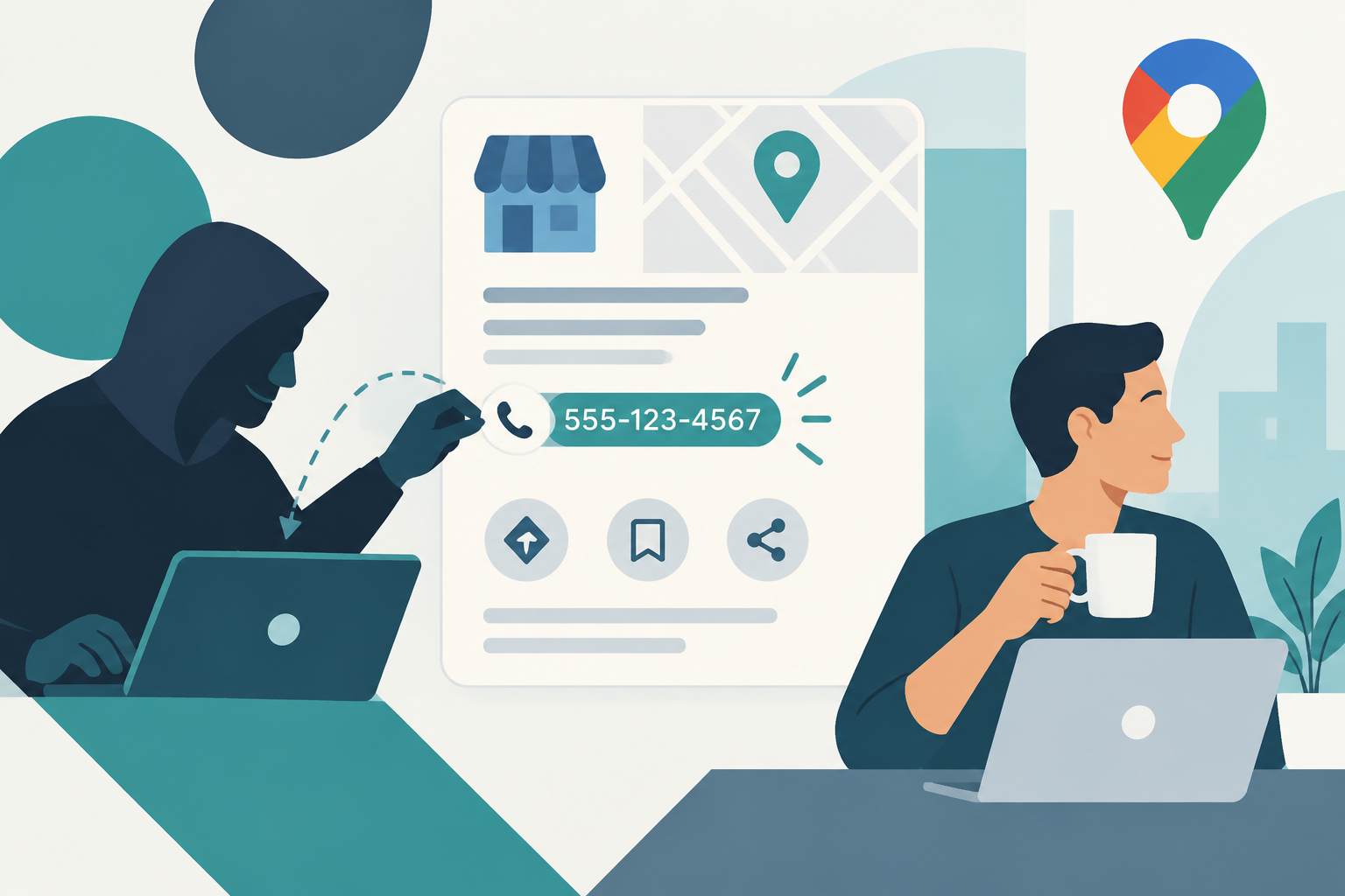 Google Business Profile hackeado con fotos IA: cómo roban llamadas a tu negocio (y cómo detectarlo en 5 minutos)