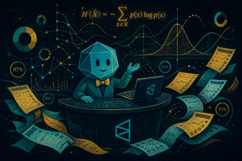 Teoría de la Información en Polymarket: Cómo una fórmula de 77 años imprime millones para quants