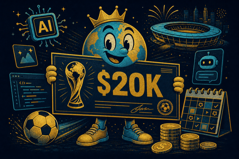 Cómo ganar $20K/mes con IA durante el Mundial 2026
