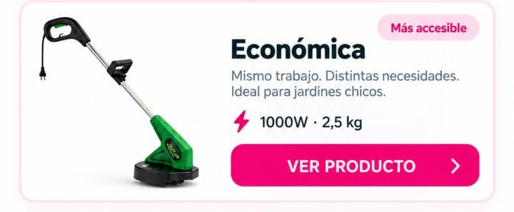 Bordeadora Eléctrica Premium 1000W Reizenex
