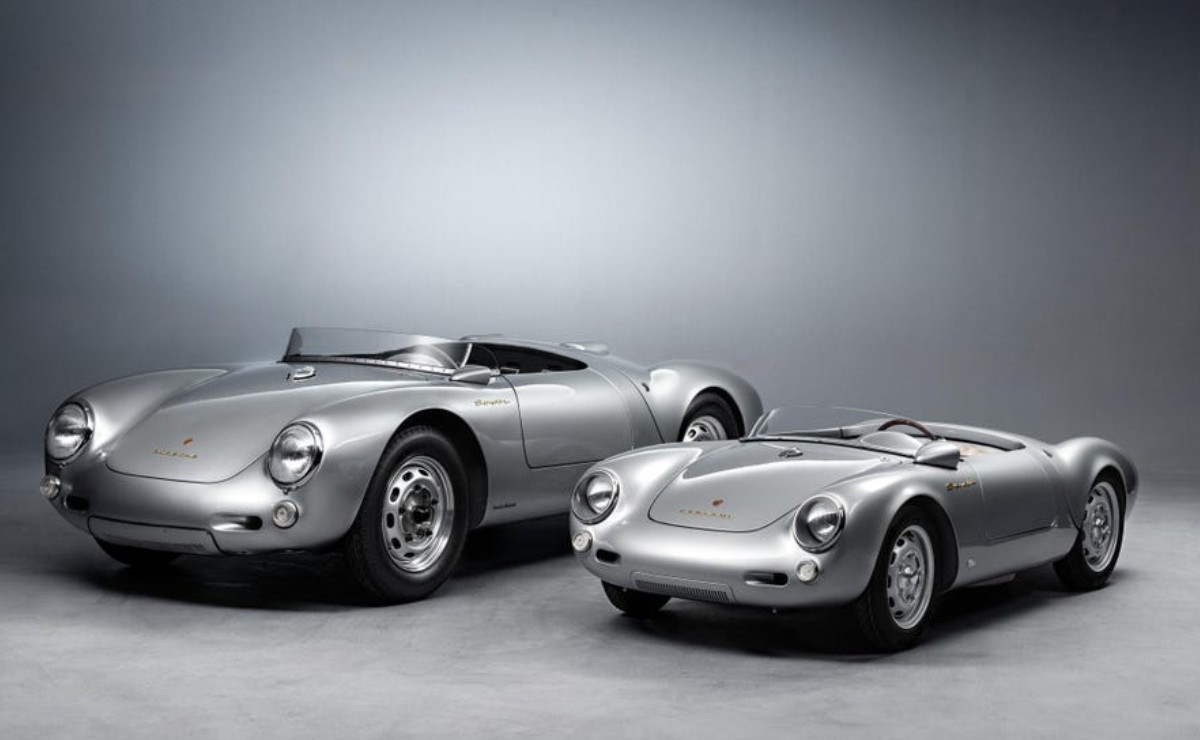 Porsche 550 Spyder J: la réplica eléctrica al 80% que pesa como el original de 550 kg